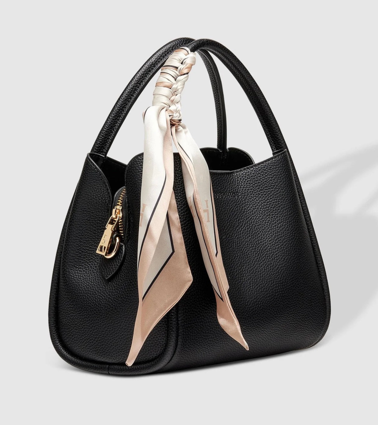 Steffie mini tote bag - black