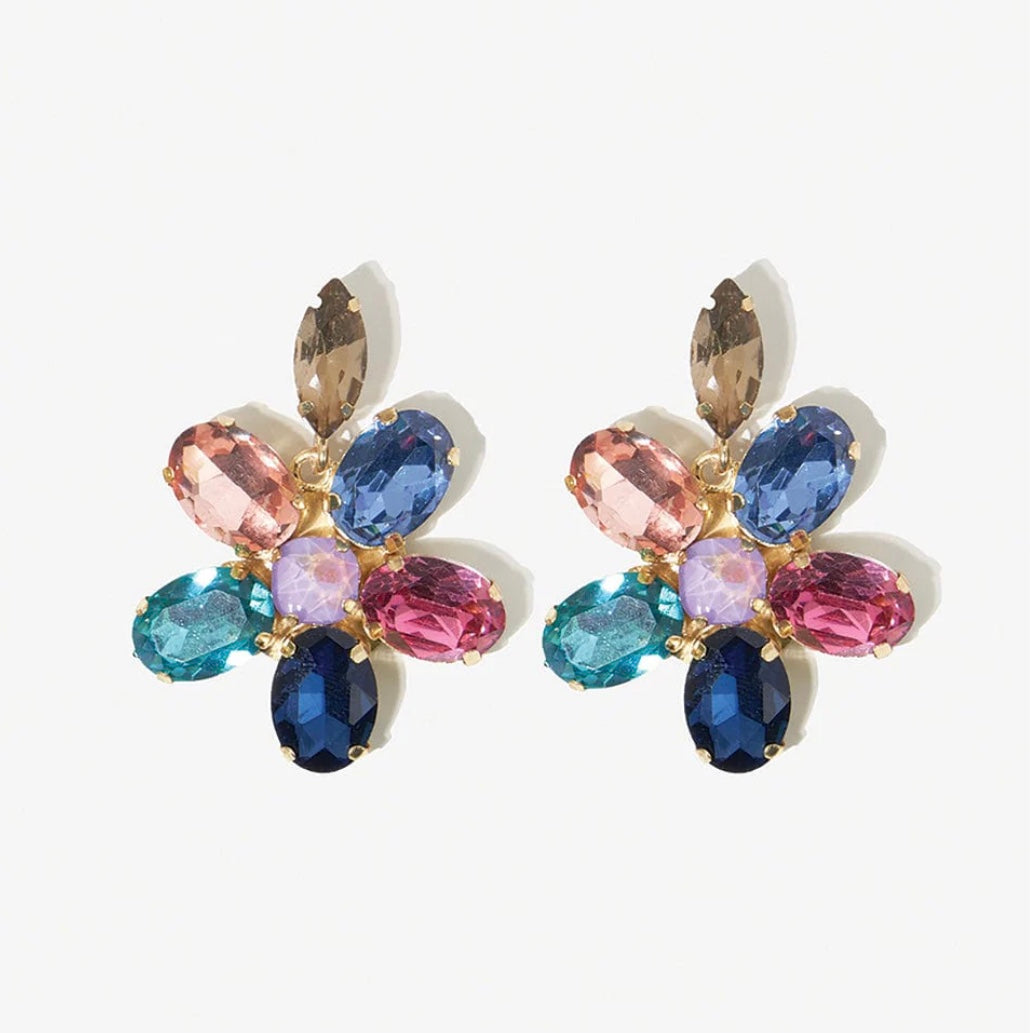 Ink + Alloy Gemstone Earrings