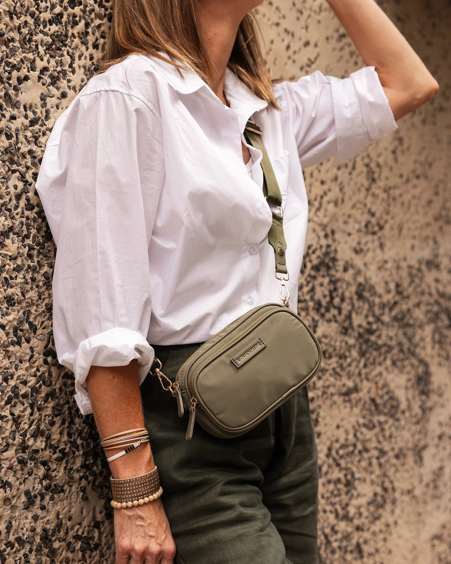 Cali Nylon Crossbody Bag