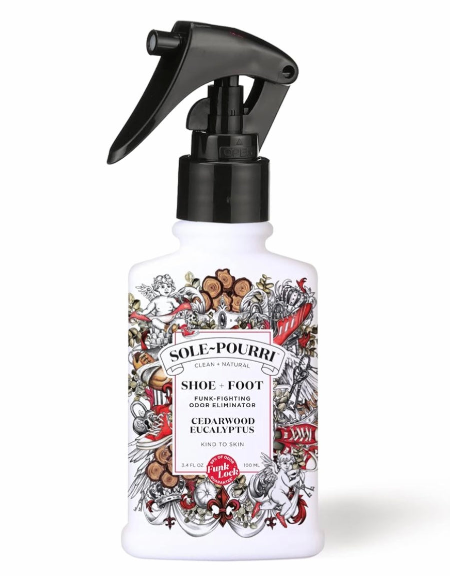 Sole-Pourri Shoe + Foot Odor Eliminator Spray