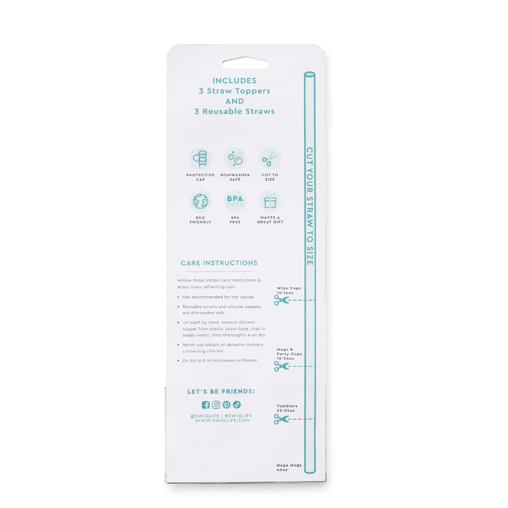 Swig Farm Straw Topper Set
