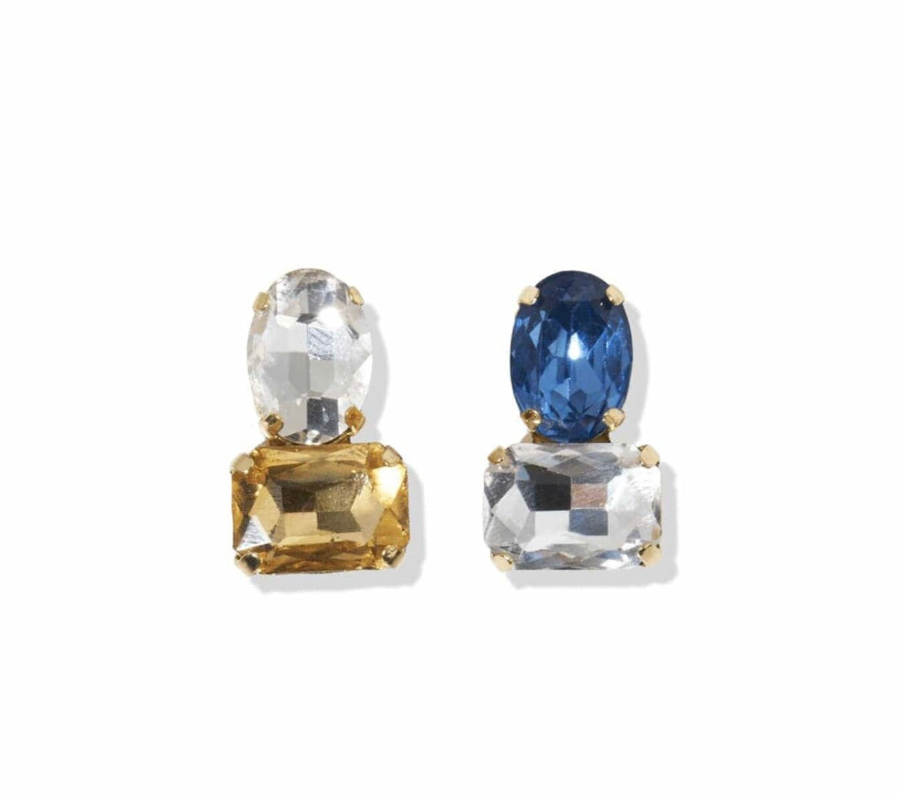 Ink + Alloy Gemstone Earrings