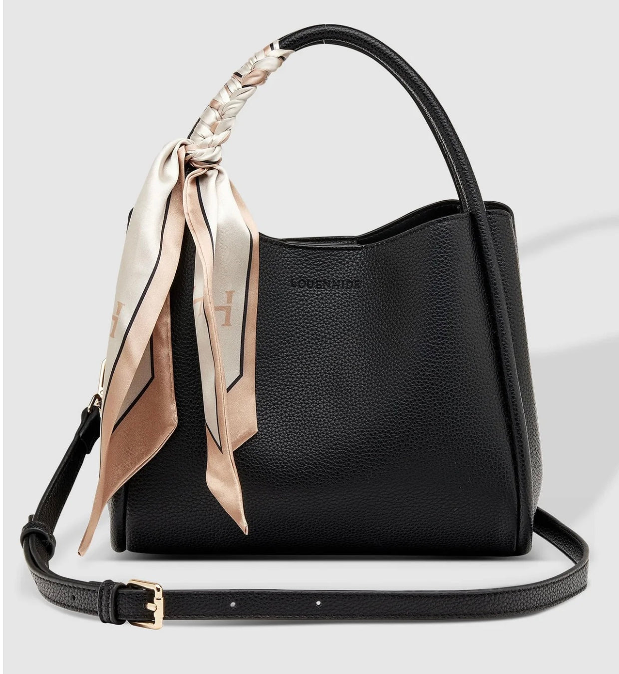 Steffie mini tote bag - black
