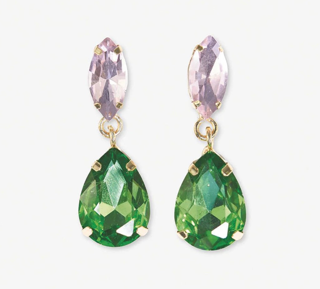 Ink + Alloy Gemstone Earrings