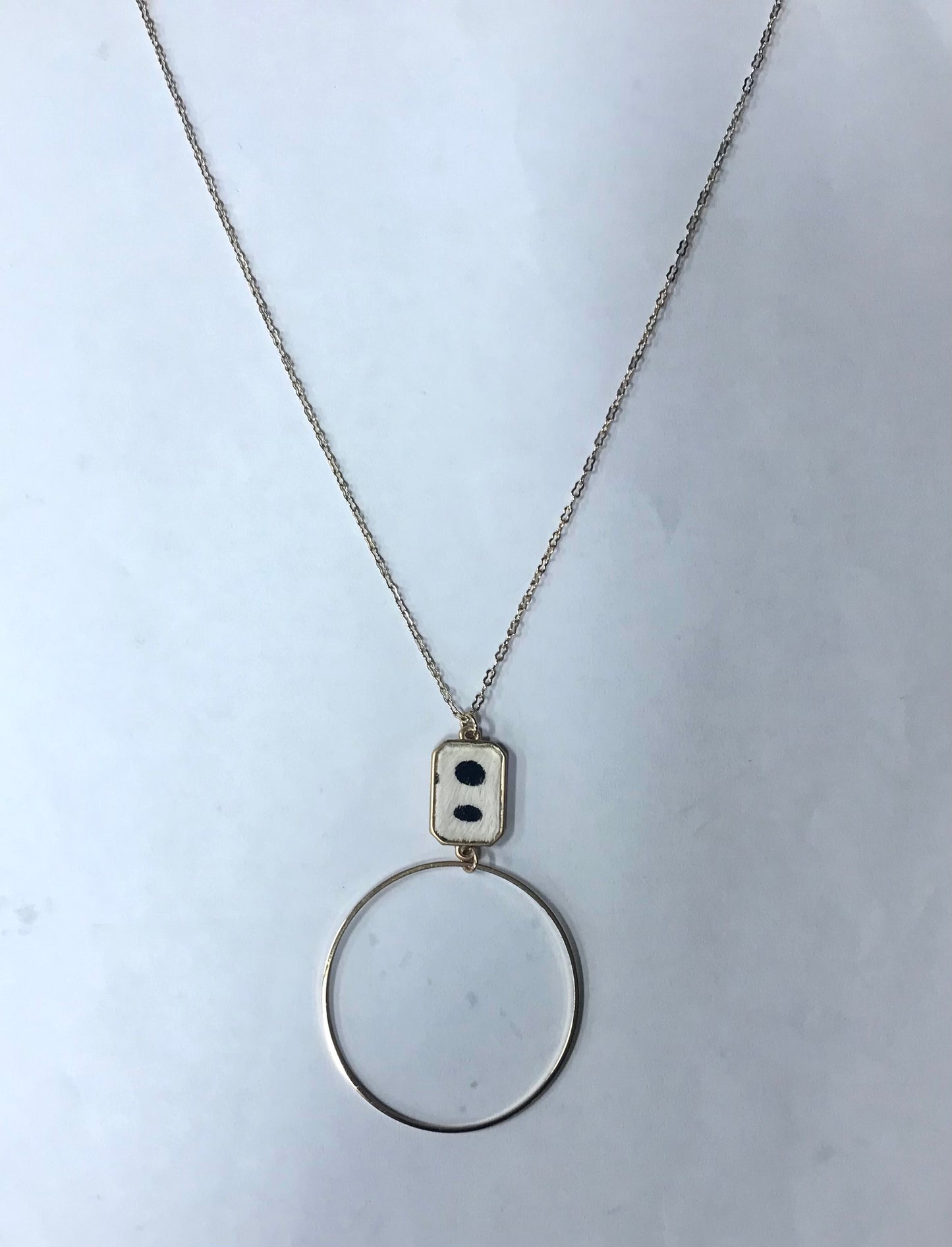 Gold Circle Necklace