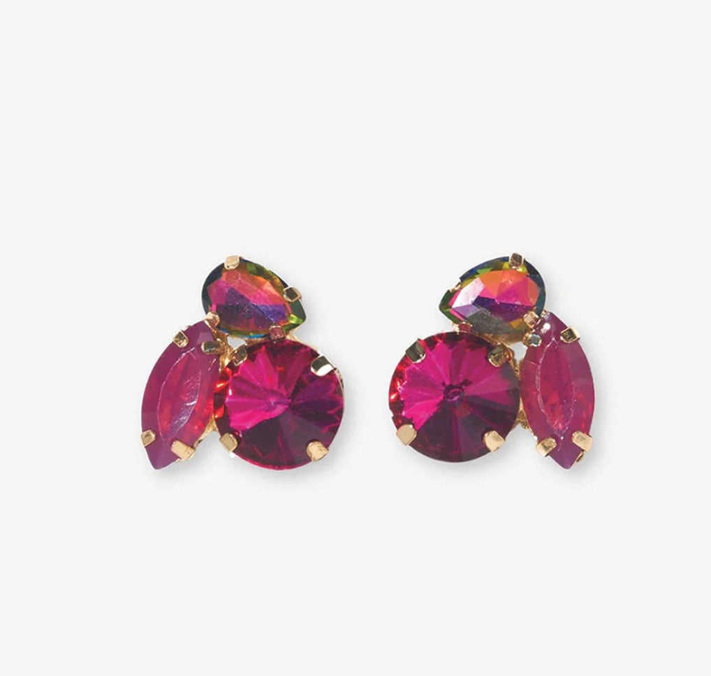 Ink + Alloy Gemstone Earrings