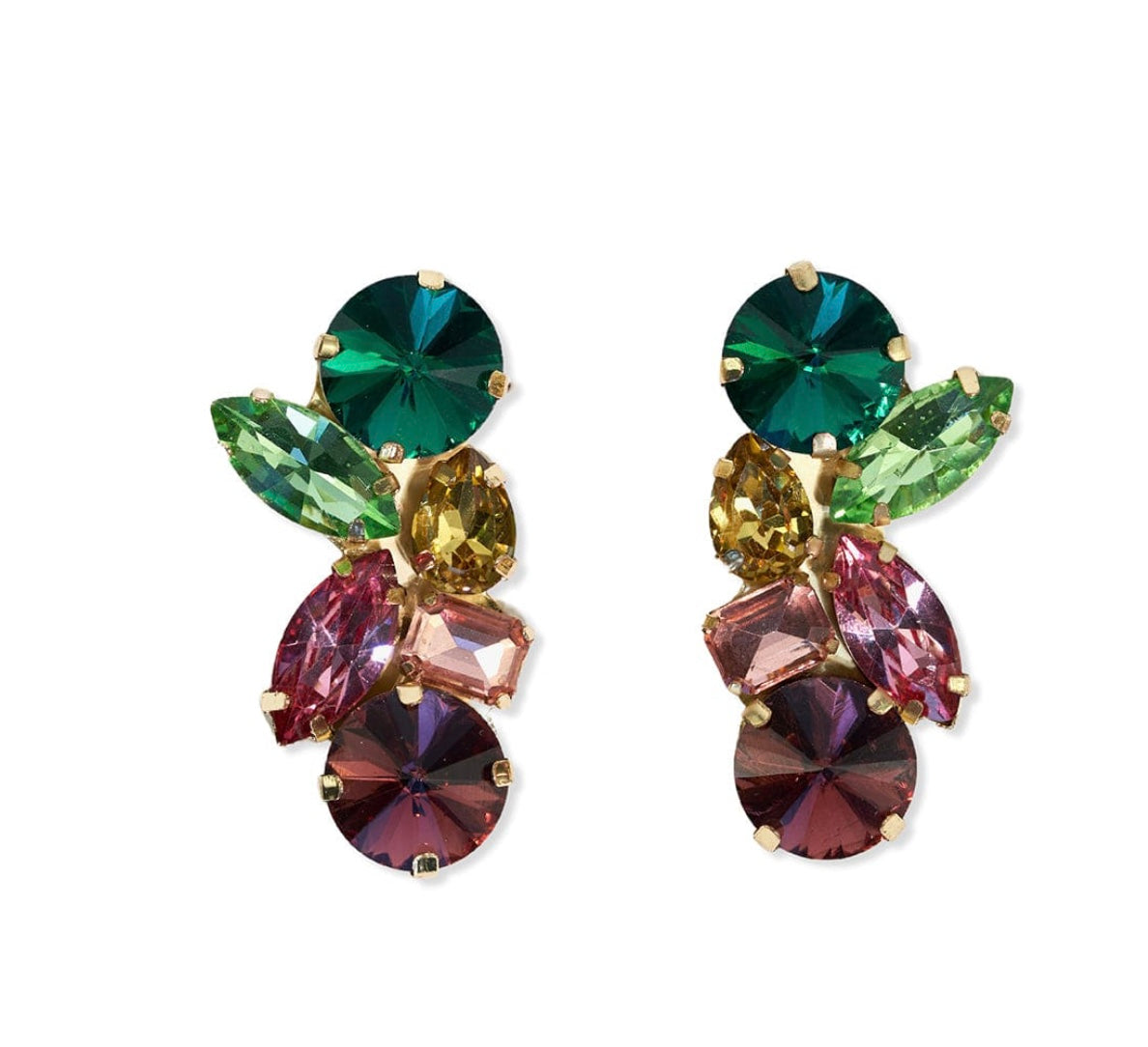 Ink + Alloy Gemstone Earrings