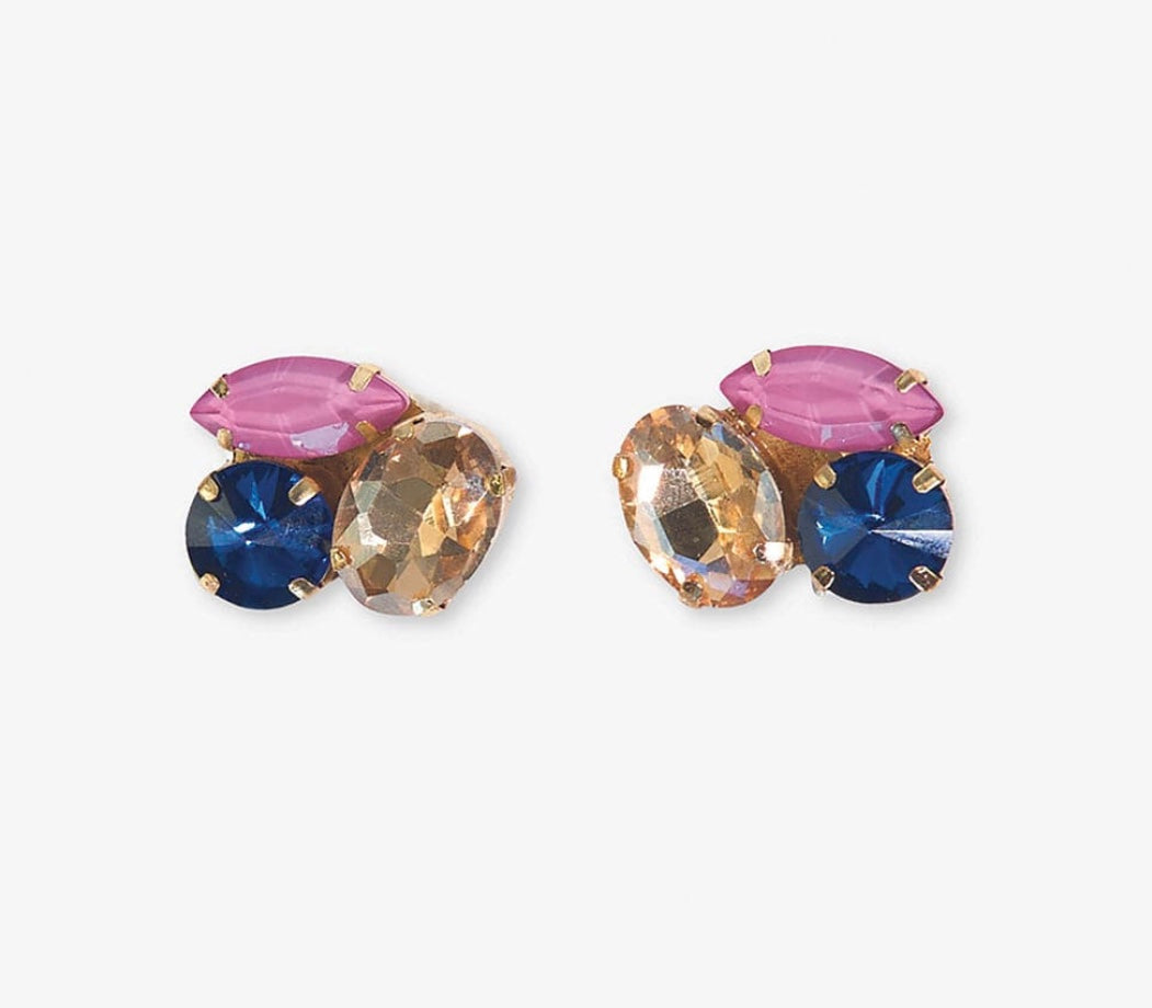 Ink + Alloy Gemstone Earrings