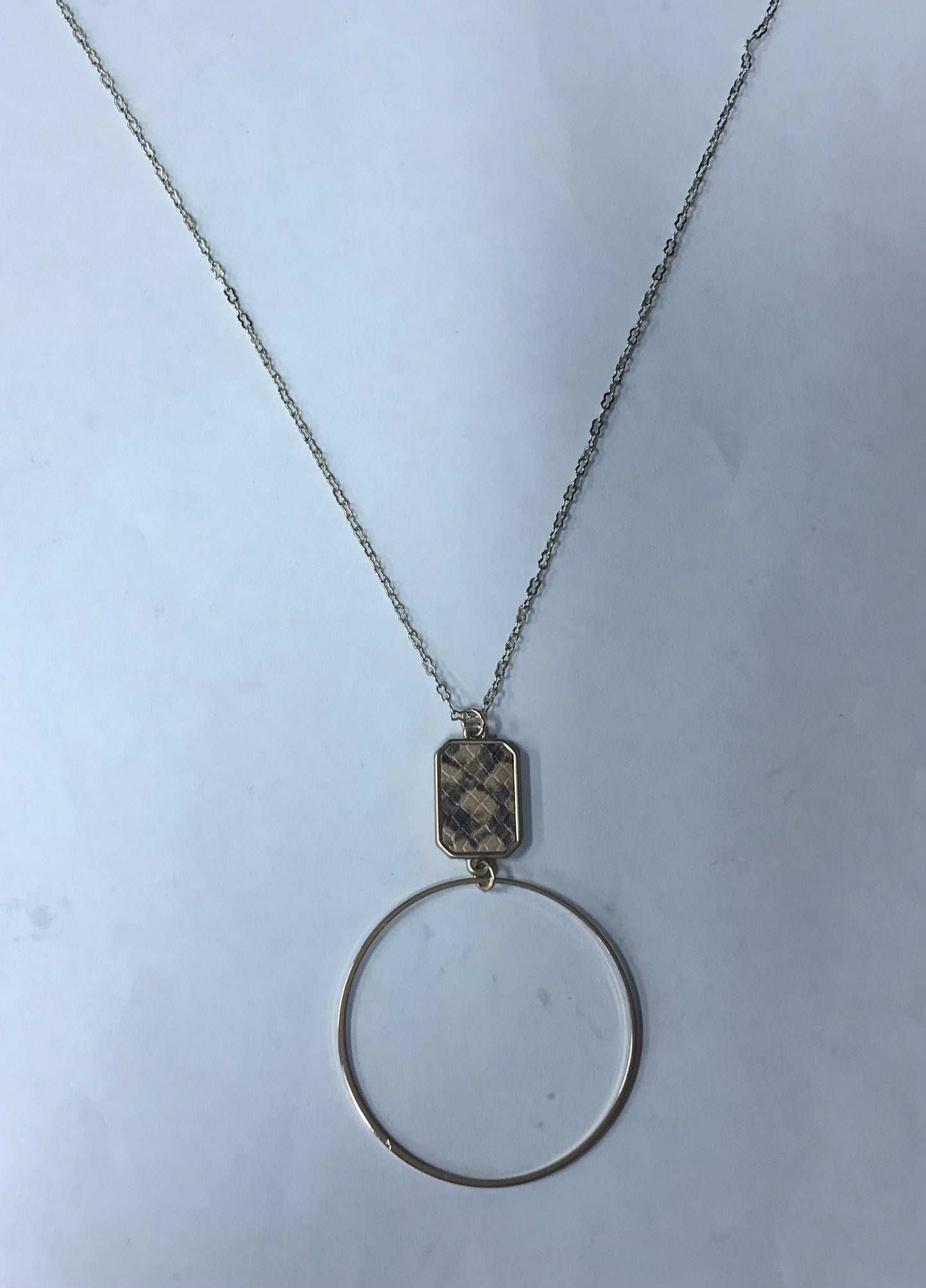 Gold Circle Necklace