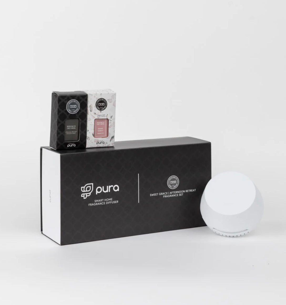 Sweet Grace Pura+Bridgewater smart home diffuser set