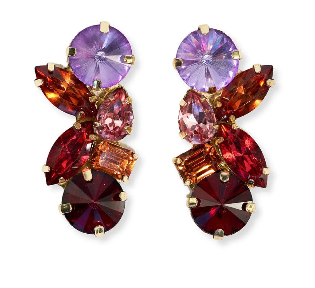Ink + Alloy Gemstone Earrings