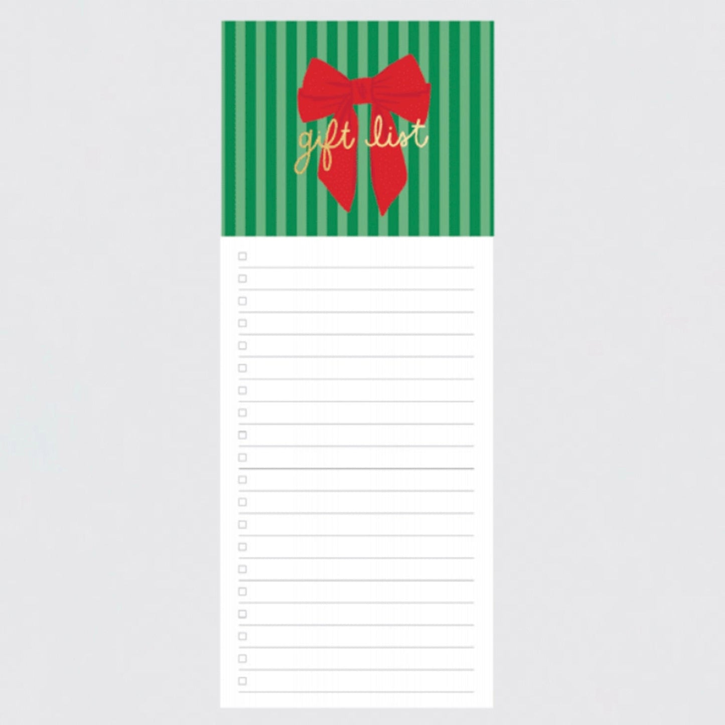 Magnetic Notepad Gift List