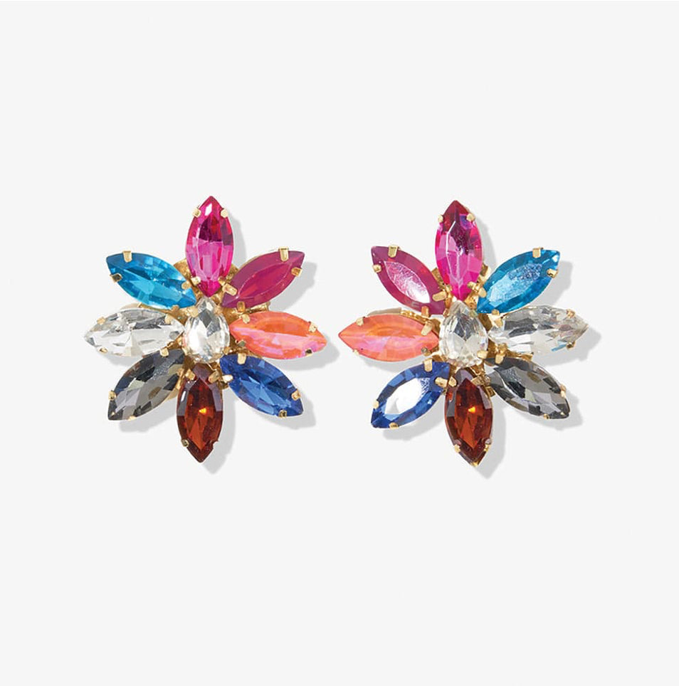 Ink + Alloy Gemstone Earrings