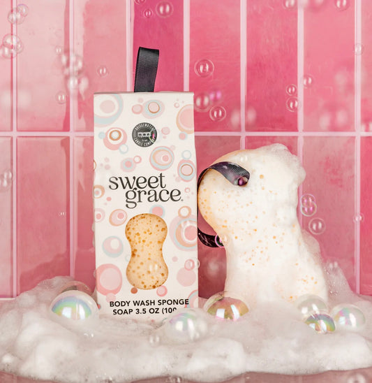 Sweet Grace body wash sponge