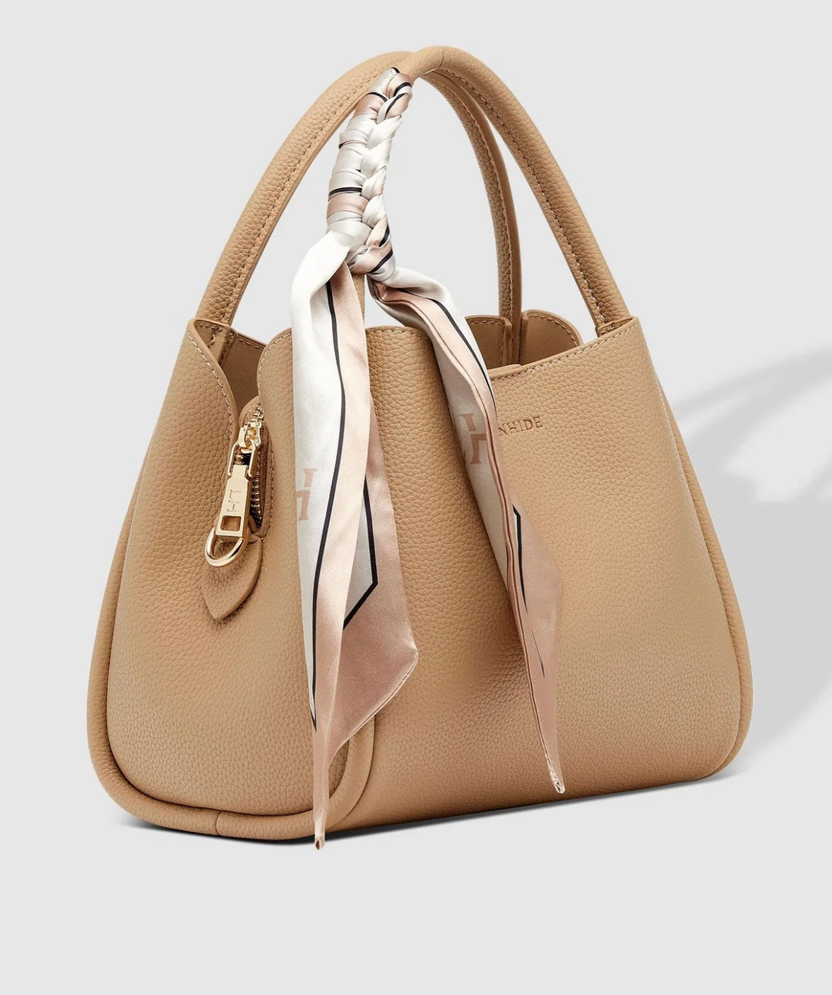 Steffie mini tote bag - biscuit