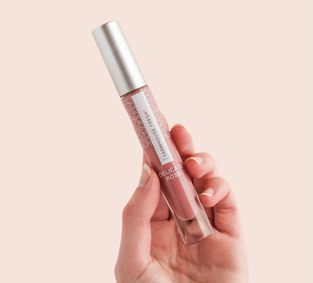 Vitamin Glaze Oil-Infused Lip Gloss - Delicate Rose