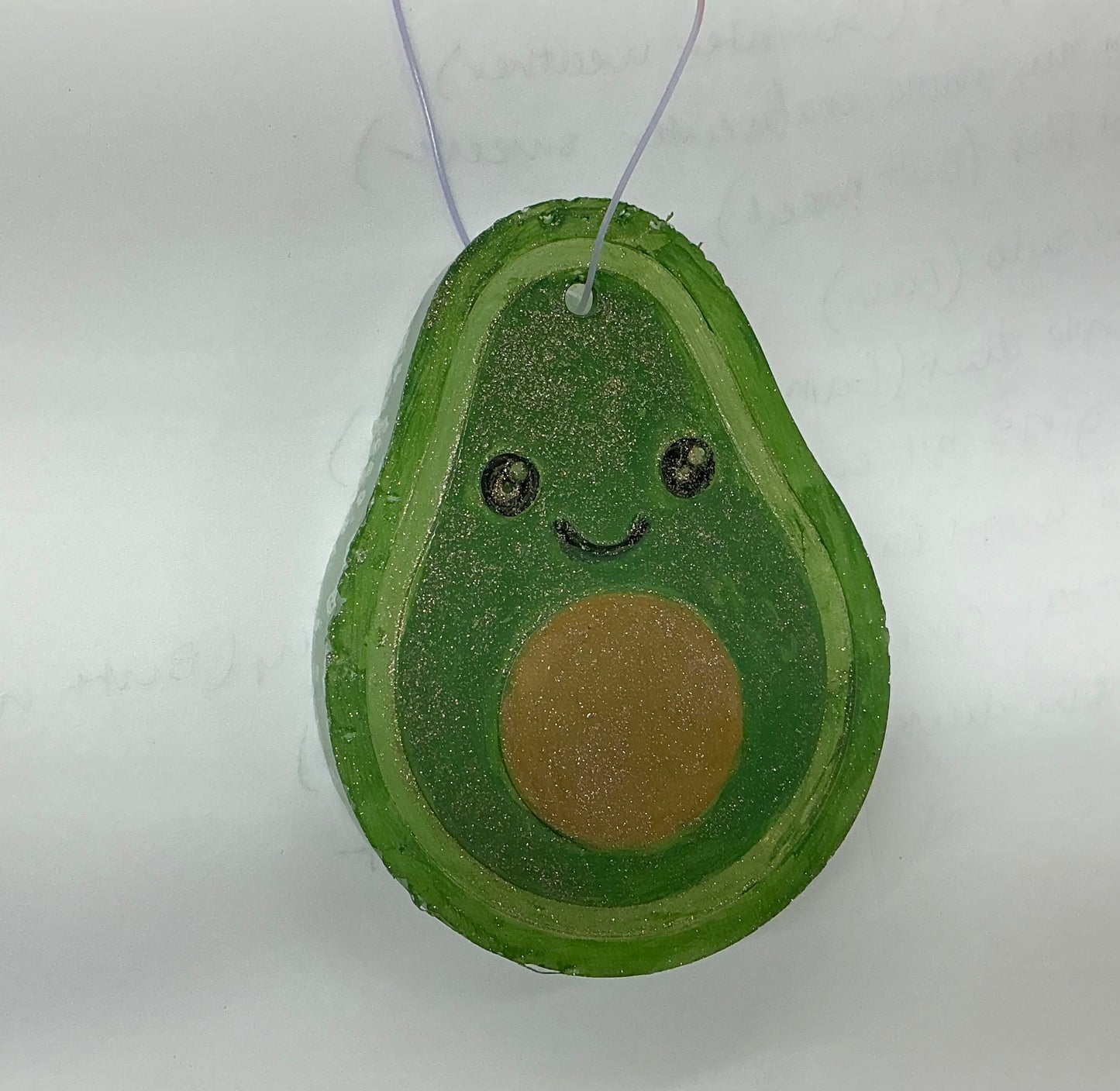 Avocado car freshie Grain