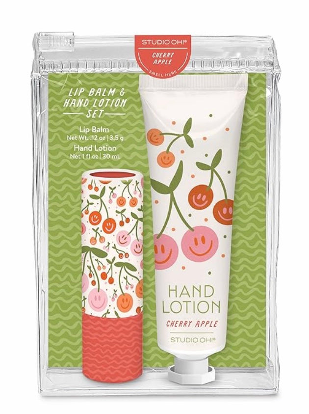 Lip Balm and Hand Lotion Set - Studio Oh