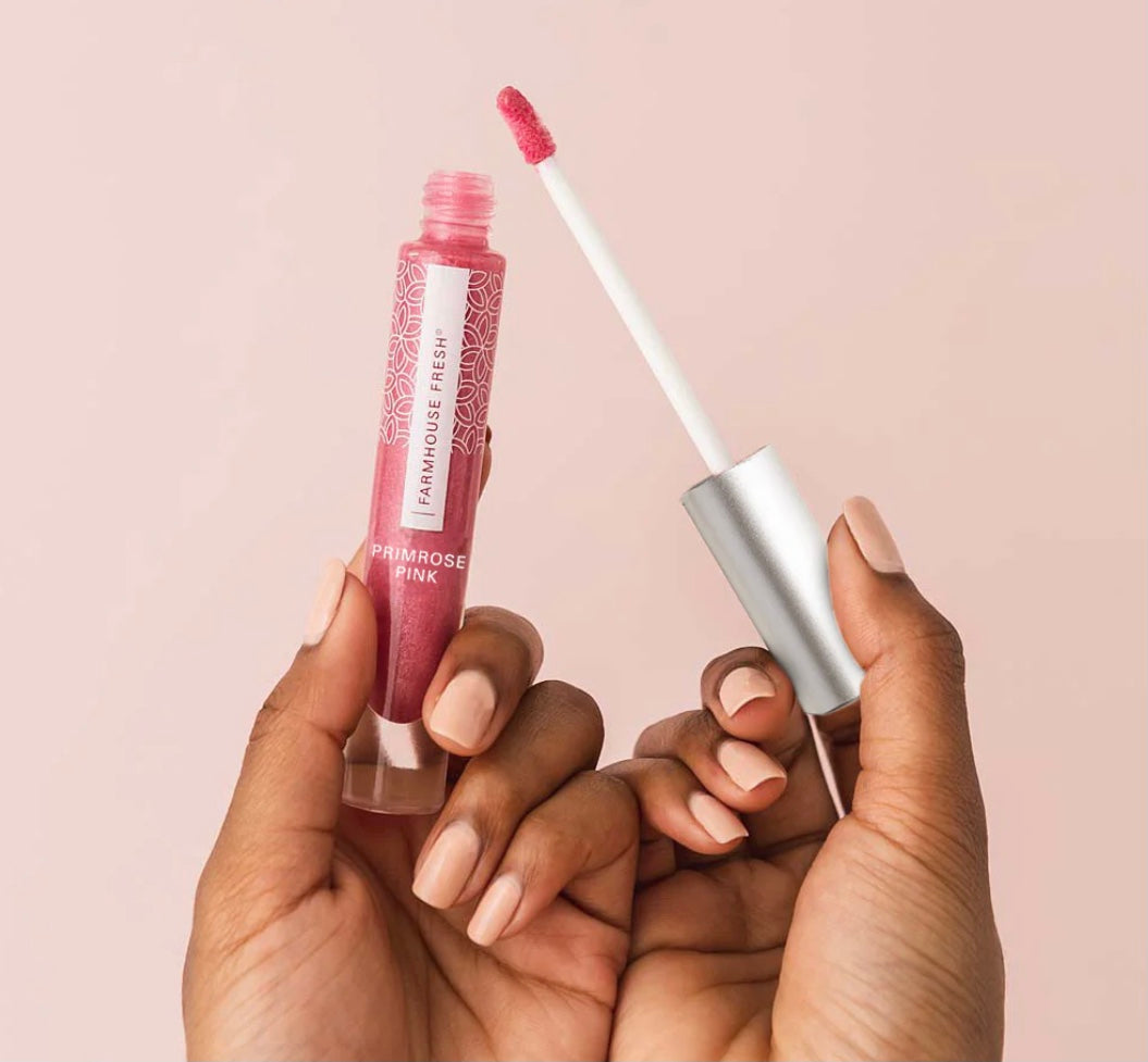 Vitamin Glaze Oil-Infused Lip Gloss - Primrose Pink