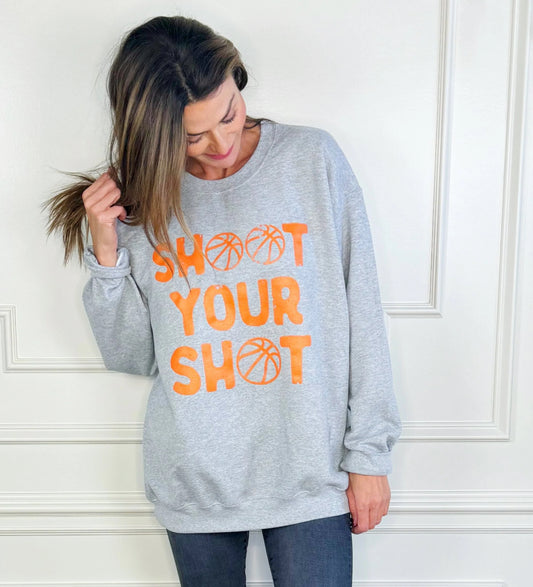 Shoot your shot sweatshirt