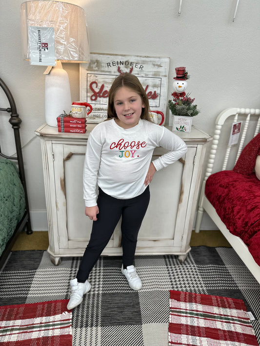 Girls Pull Over Embroidery Sweater