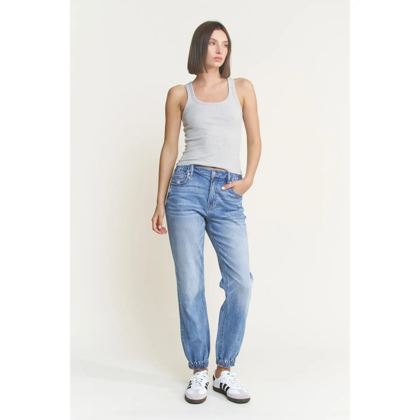 Super high rise jogger