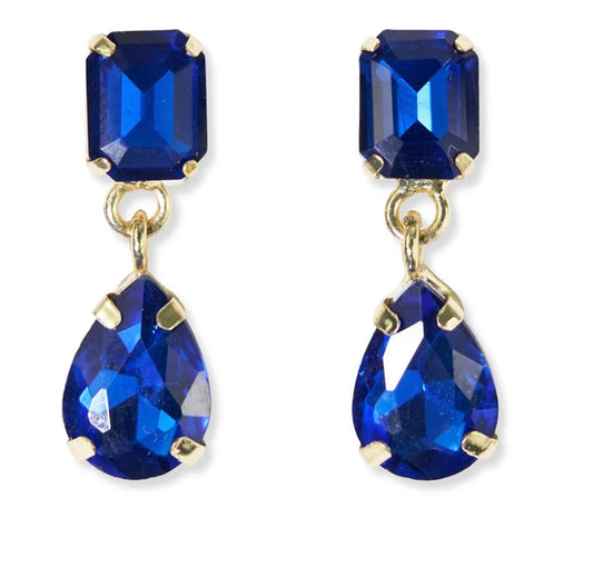 Ink + Alloy Gemstone Earrings
