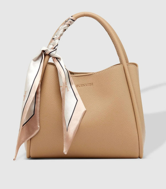 Steffie mini tote bag - biscuit