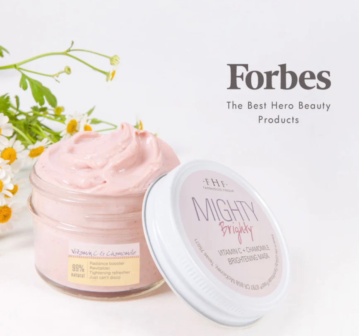 Mighty Brighty Vitamin C + Chamomille Brightening Mask