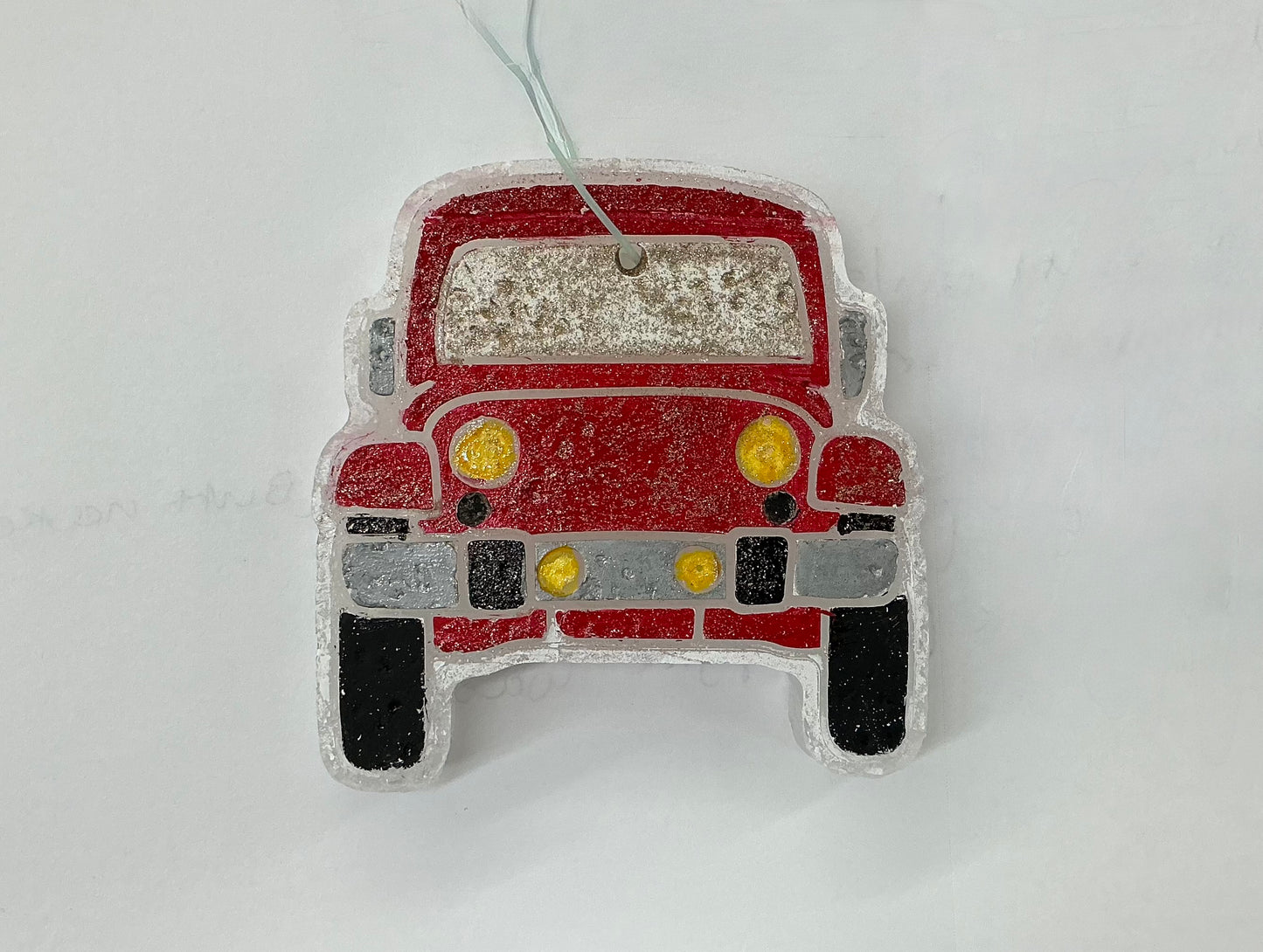 Car freshie butt naked