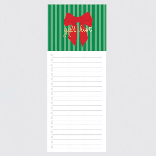 Magnetic Notepad Gift List