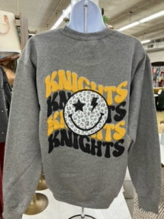 Wavy Knights Smiley Sweatshirt